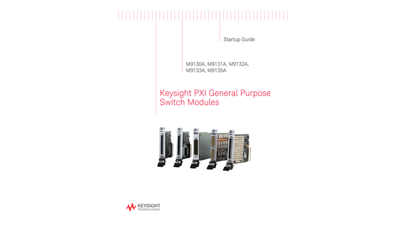 PXI General Purpose Switch Modules Startup Guide